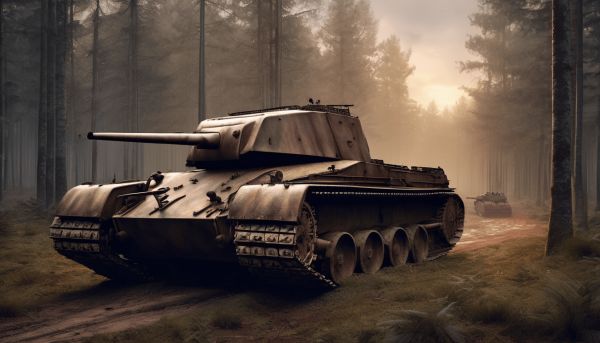 Un colosse blindé : le char Panzer VIII Maus